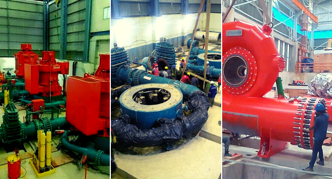 Installation Electrical Mechanical and Errection Hydro Turbine
